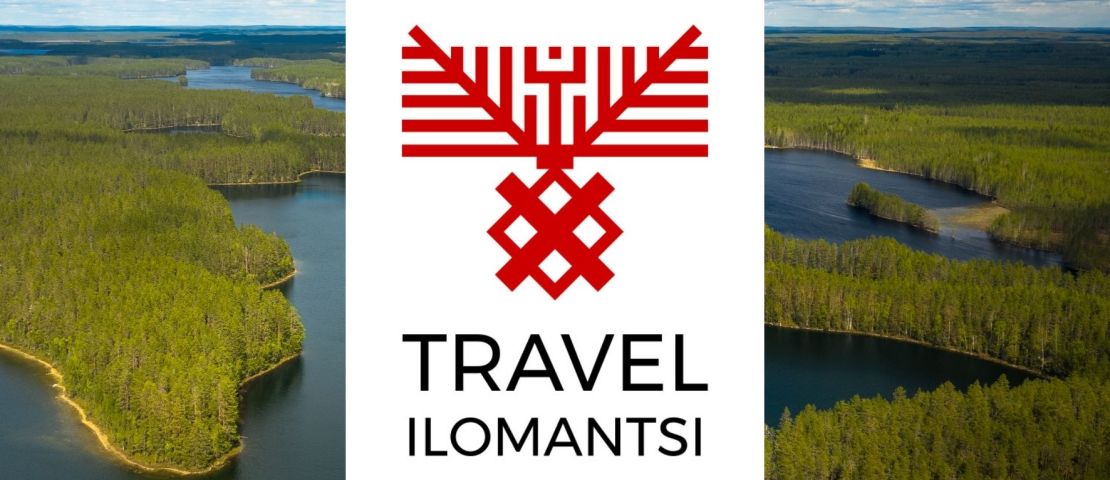 Maisemakuva Travel Ilomantsi logolla